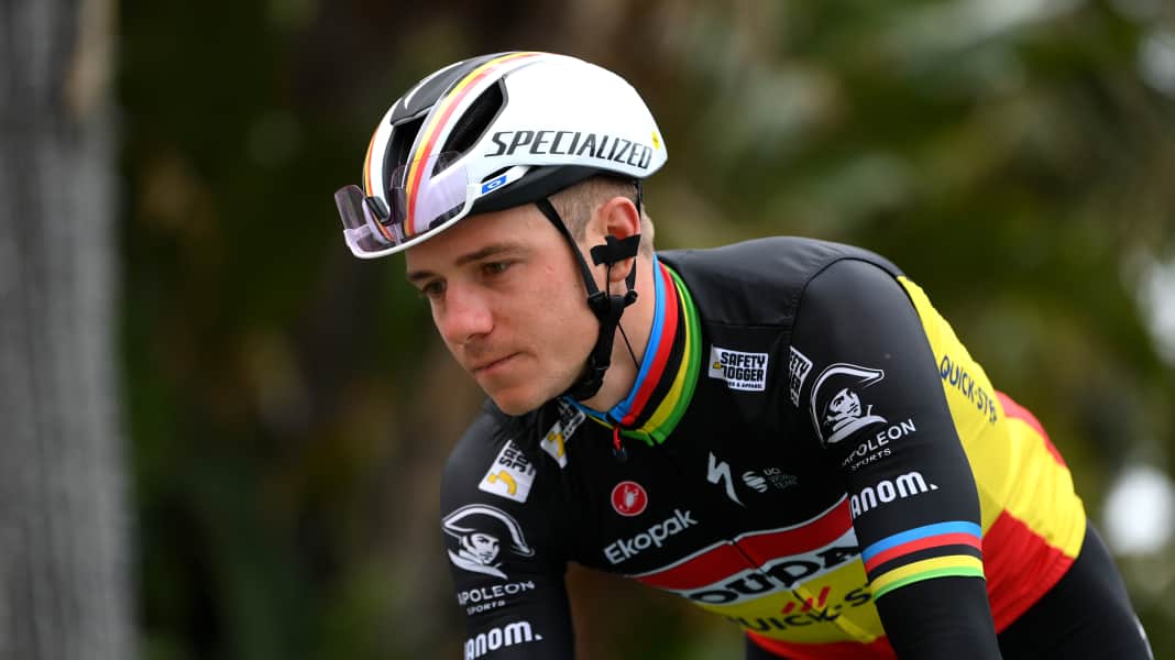 Auch Post äußert sich: Evenepoel meldet sich nach Unfall bei Instagram