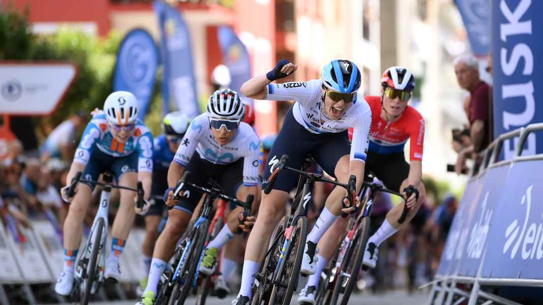Baskenland-Rundfahrt der Frauen - 1. Etappe: Bredewold gewinnt den Auftakt