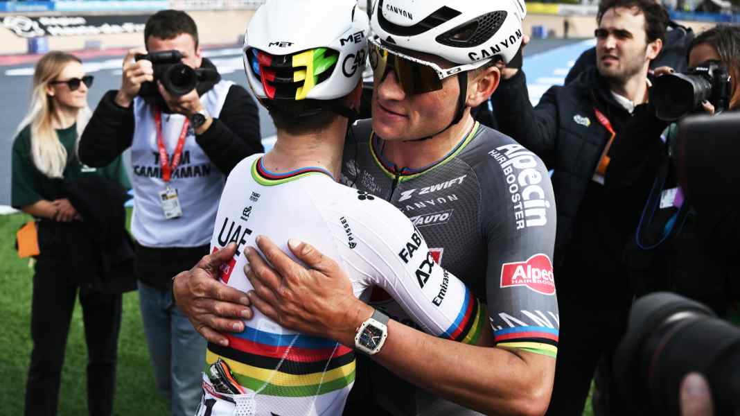 Luxussponsoring: Van der Poel und Pogačar als Werbegesichter