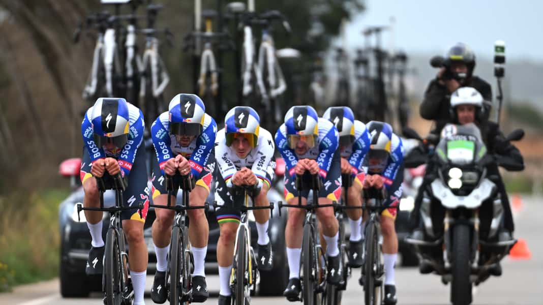 Red Bull-Bora-hansgrohe: Team mit Lipowitz und Evenepoel gewinnt Mannschaftszeitfahren