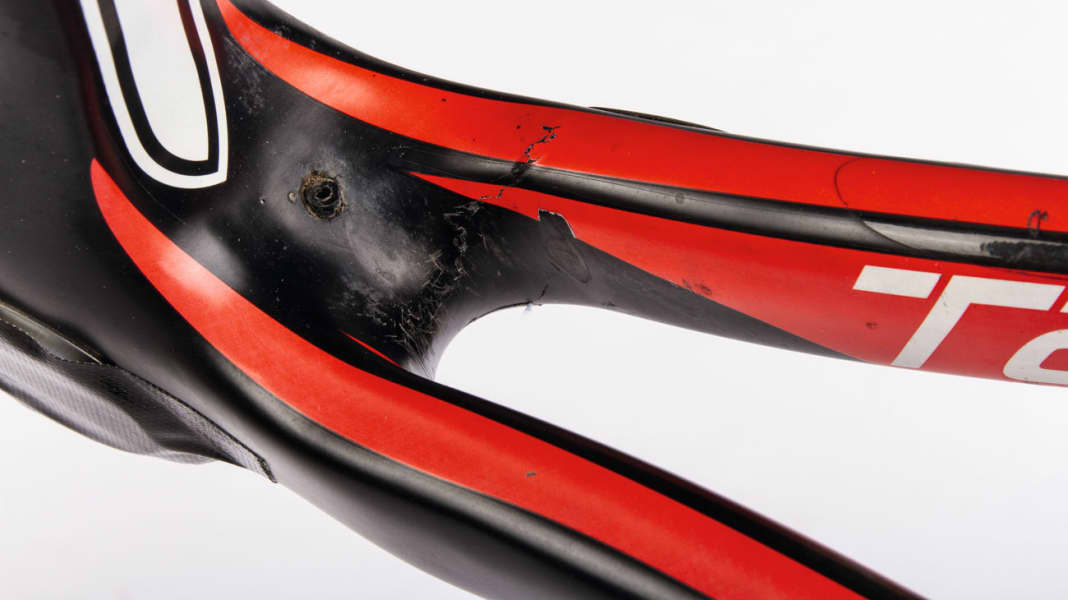 Werkstatt: Carbonrahmen-Reparatur