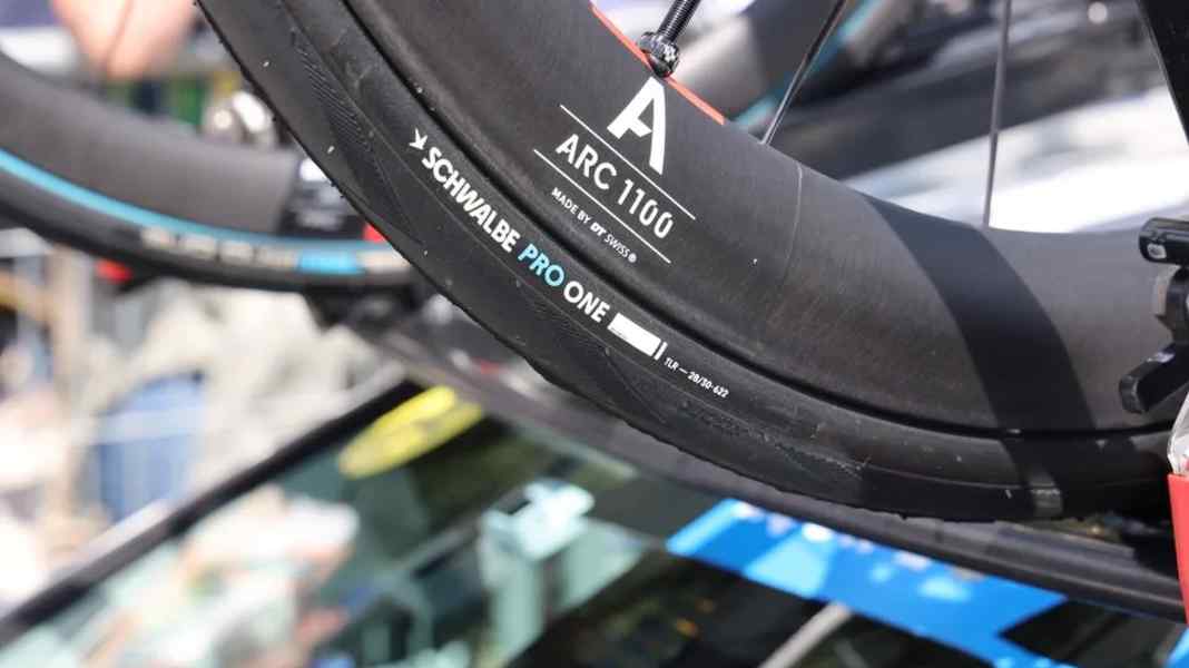 Regenreifen von Schwalbe bei der Tour de France