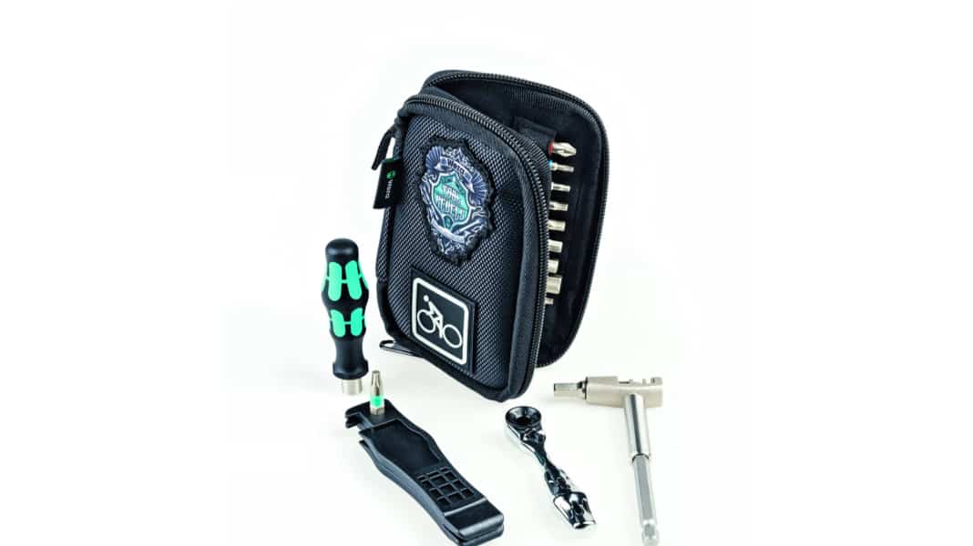 Weihnachtsgeschenke für Radfahrer: Wera Pannenset für unterwegs