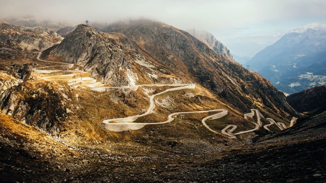 Gotthardpass: Erste Berg-Europameisterschaft auf der Tremola-Passstraße