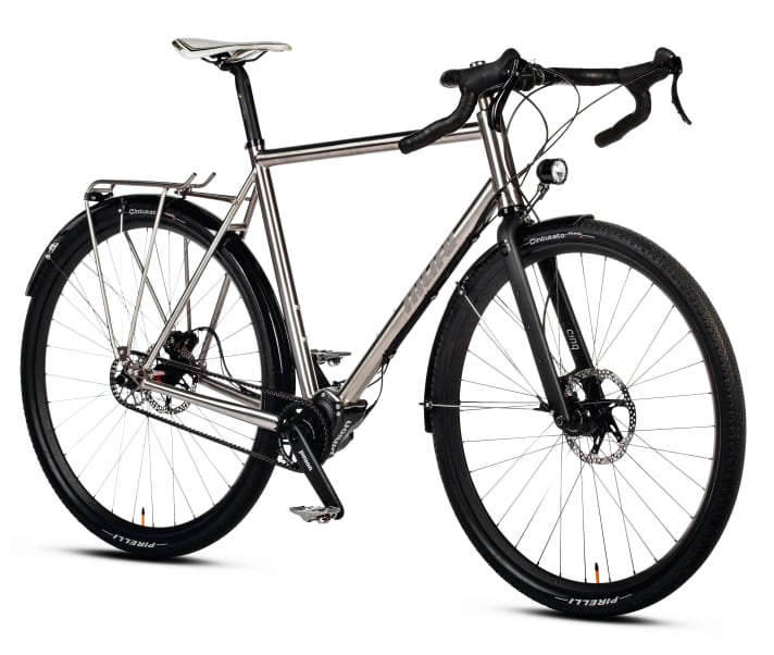 Gravel-Randonneur mit Vollausstattung
