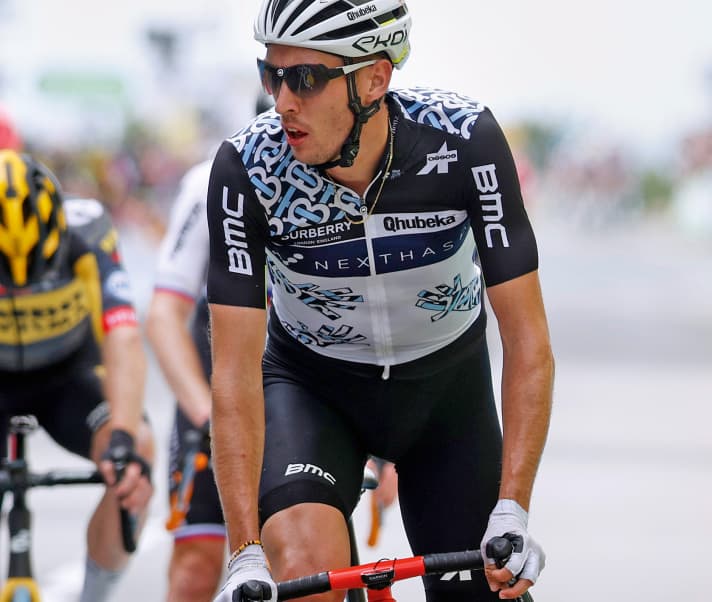 Professional cyclist Michael Gogl is convinced that his vegetarian diet makes him faster