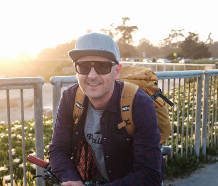 Bike explorer and EVOC co-founder Holger Feist