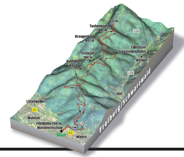   The Badish Moon Rising Supertrail im Profil