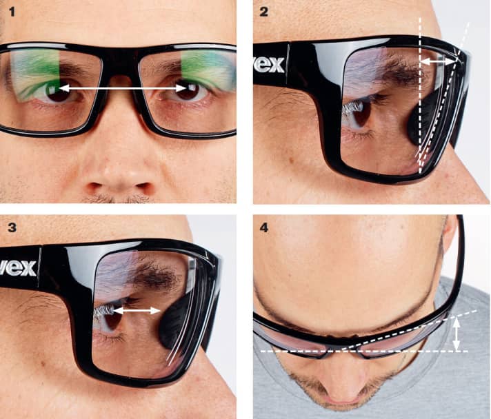   Diese Werte sind wichtig für die Ermittlung der optimalen Brille
