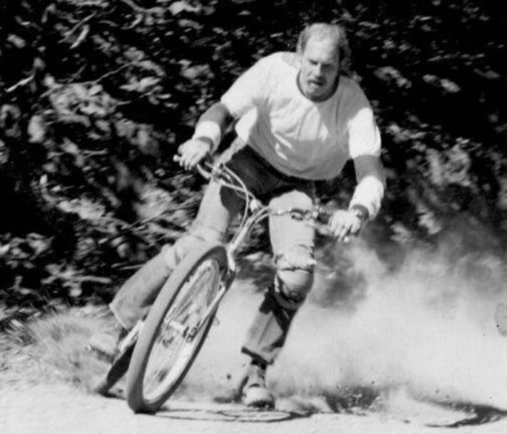   Charlie Kelly at the legendary Repack race in 1978