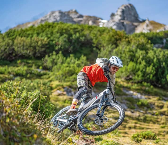 Peter Nilges, BIKE test manager, at work. 