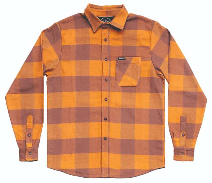 Colourful and warm: the flannel shirt from Allgäu mail order company Propain.