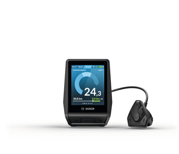   The new Nyon display from Bosch will be increasingly installed on e-mountainbikes in 2021. 