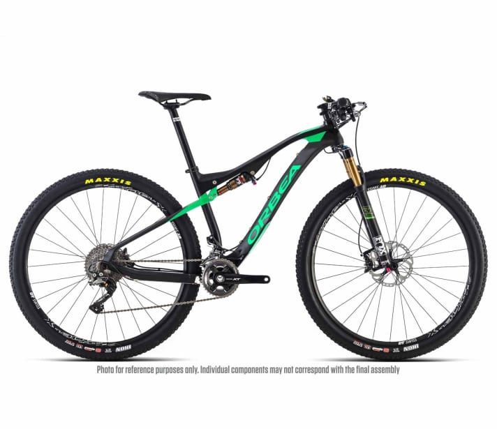   Das neue Orbea Oiz M30: Für 3600 Euro bekommt man eine mechanische Shimano XT (22 Gänge), ein Fox Performance-Fahrwerk und DT Swiss X1900 Spline-Laufräder.