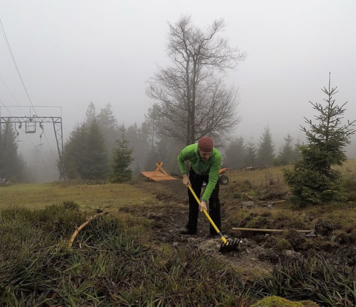  Two trails have already been completed on the Erbeskopf, with a total of eight trails planned.