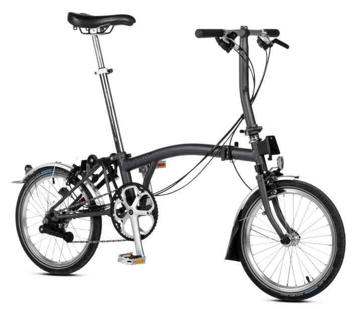 Brompton S6, 2x3-Gang-Naben-/Kettenschaltung, MYBIKE-Note: 3,4