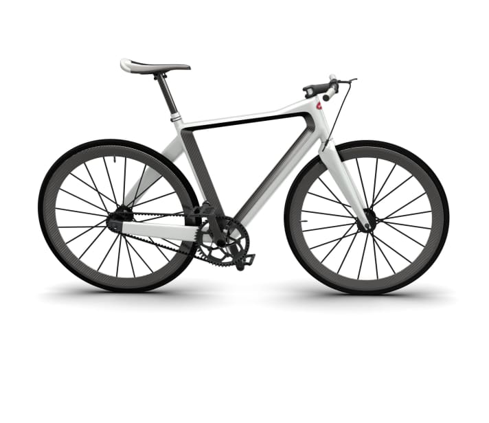   Das Bugatti-Bike wird farblich auf den Bugatti des Kunden abgestimmt und kostet 35000 Euro.