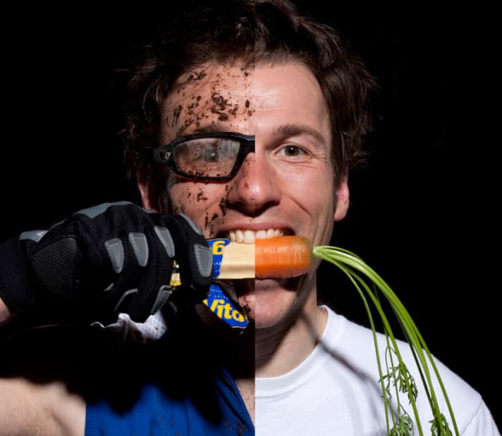   Always good for your health: exercise in nature and a healthy diet.