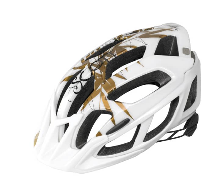   Scott Karma Contessa. Maximale Belüftung bei wenig Gewicht. Erhältlich in drei Größen. Preis: 95 Euro. www.scott-sports.com
