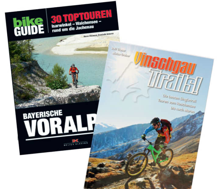   Nächtelang am Computer sitzen und die Touren-Portale nach den lohnendsten Touren durchforsten, oder einmal Geld auf den Tisch legen und die Trail Essenz stets griffbereit haben. Bikeguides aus Papier (mit GPS-Daten für unterwegs) haben noch immer Vorteile.