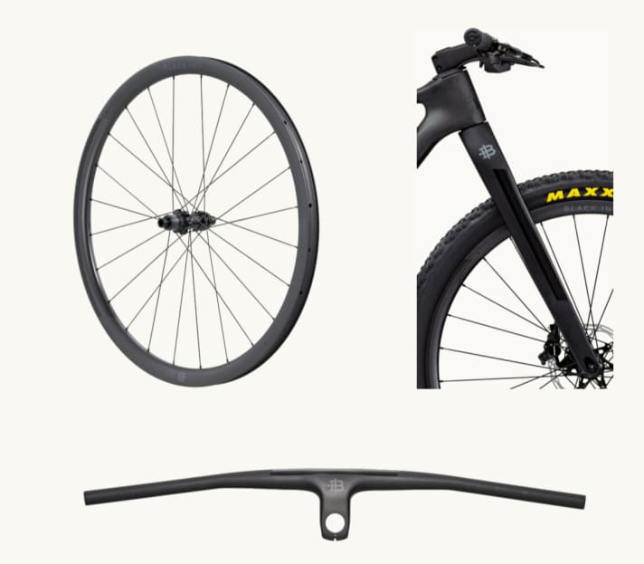   Unter dem Namen der Schwester-Firma Black Inc produziert Factor ab 2022 auch eigene Carbon-Parts fürs Mountainbike.