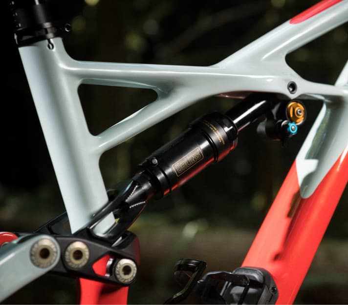   Den Dämpfer für das neue Enduro hat Specialized zusammen mit Öhlins abgestimmt.