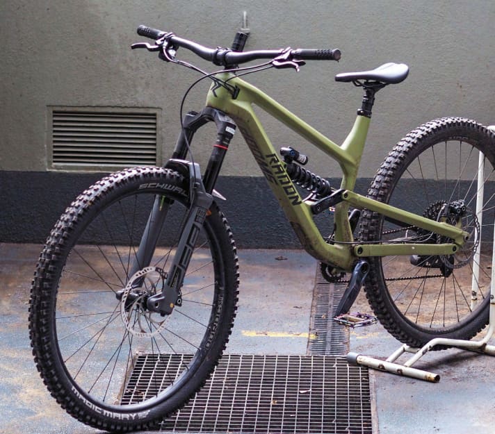 Freshly washed after the ride: Radon Swoop 9.0