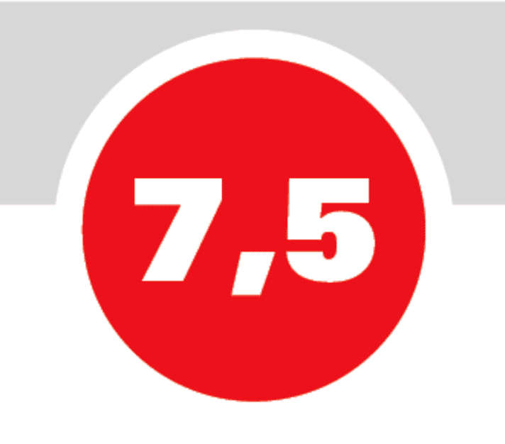 Freeride test rating: 7.5
