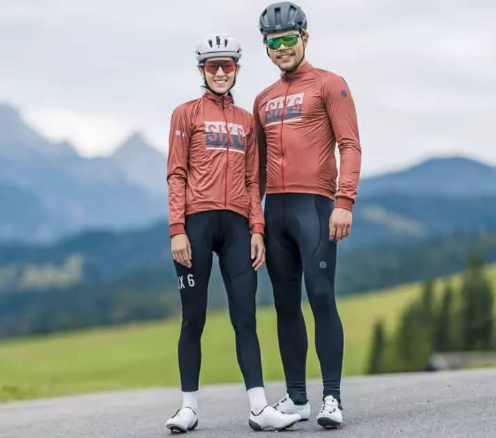 AGU - Women: Polartec III thermal jacket III Six6/winter bib tights long III Six6; men: Polartec III thermal jacket III Six6/winter III bib tights long Six6