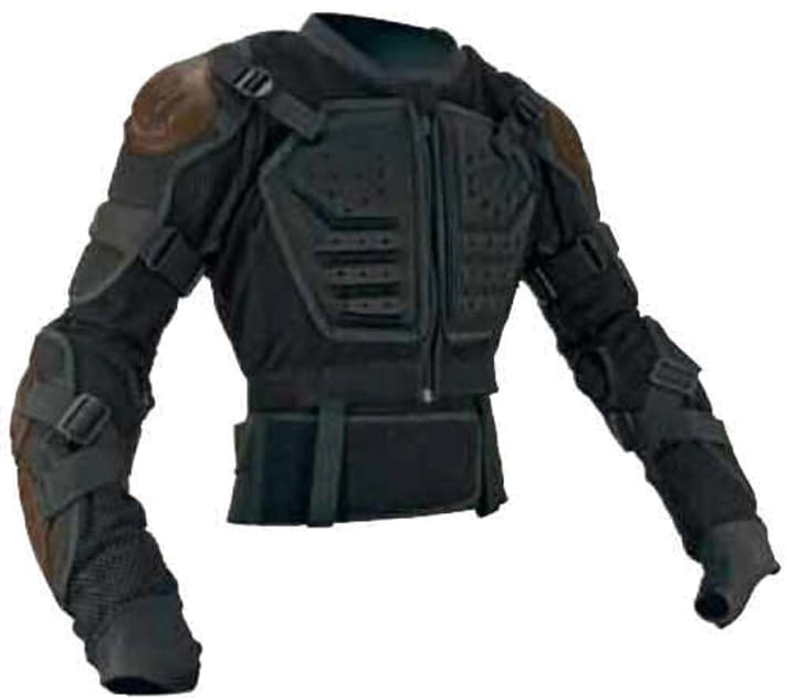   Biken ist eine Risikosportart. Eine solche Jacke minimiert das Risiko.