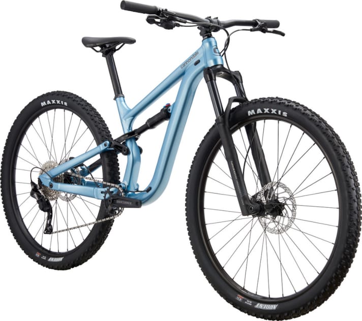   The entry-level Habit model costs just 2299 euros, but has no dropper post and only a cheaper 1x11 drivetrain. The frame is made entirely of aluminium.