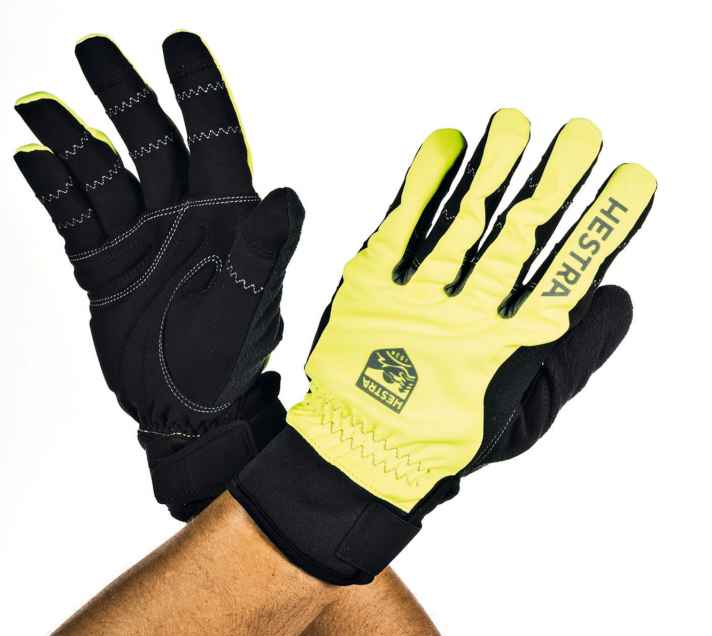 Long-fingered gloves with touch function: Hestra Ergo Grip Long 5-Finger