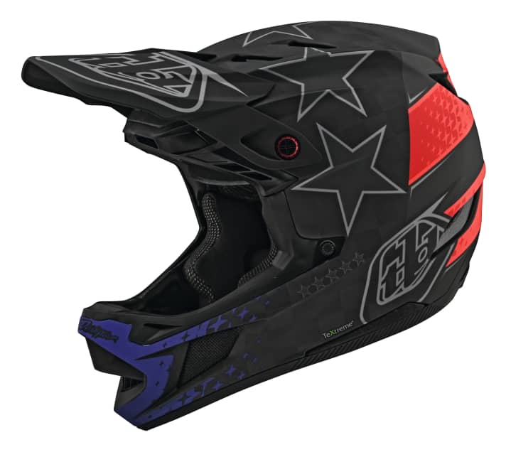   Some full faces made of carbon fibre like this Troy Lee Design D4 cost over 500 euros. The requirement to replace the helmet after five years is completely exaggerated and superfluous.