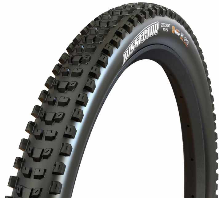 Für härtere Strecken einen griffigen Reifen wie den neuen Maxxis Dissector 2.0