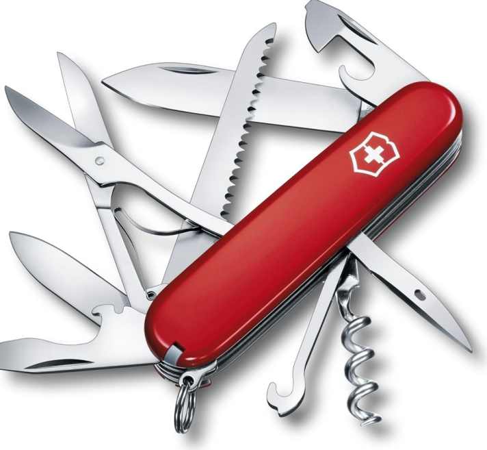 For the travelling craftsman: the original Swiss Army Knife is and remains a classic.