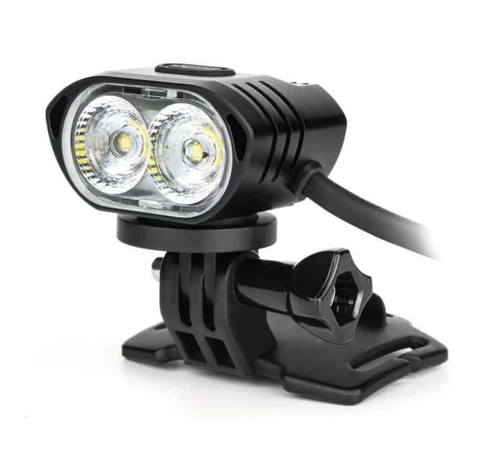 The Magicshine is the exotic lamp on the market, but with a maximum output of 4000 lumens it delivers plenty of power!