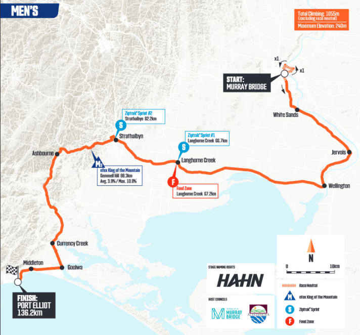 The route of the 4th stage