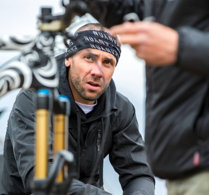 Has a mind of his own: Fabien Barel is considered the alpha dog of the scene.