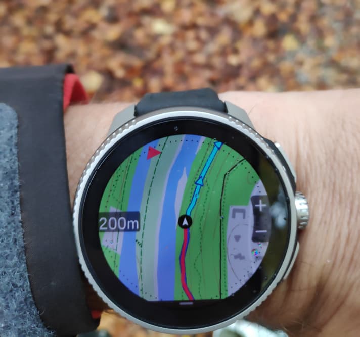 Auch bei Sonnenlicht gut ablesbar