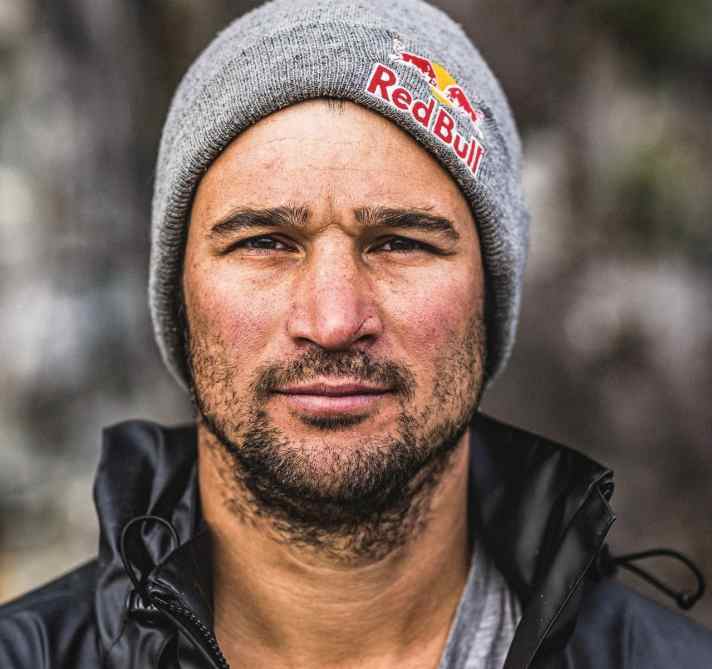 Darren “The Claw” Berrecloth während seiner Tatshenshini-River-Expedition in British Columbia (2016).