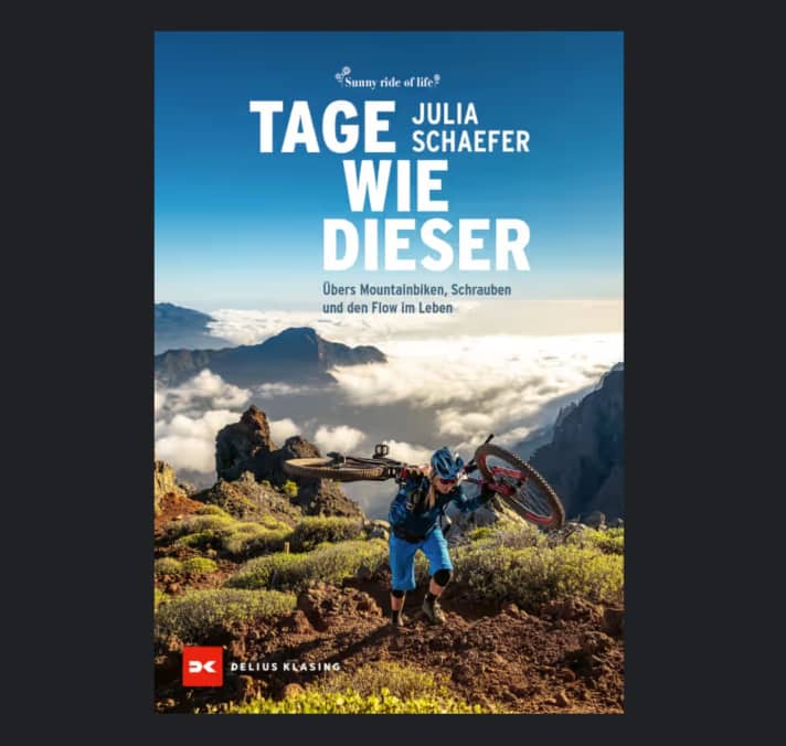 Als Grafikdesignerin hat Julia ihr Buch natürlich auch selbst gestaltet.
