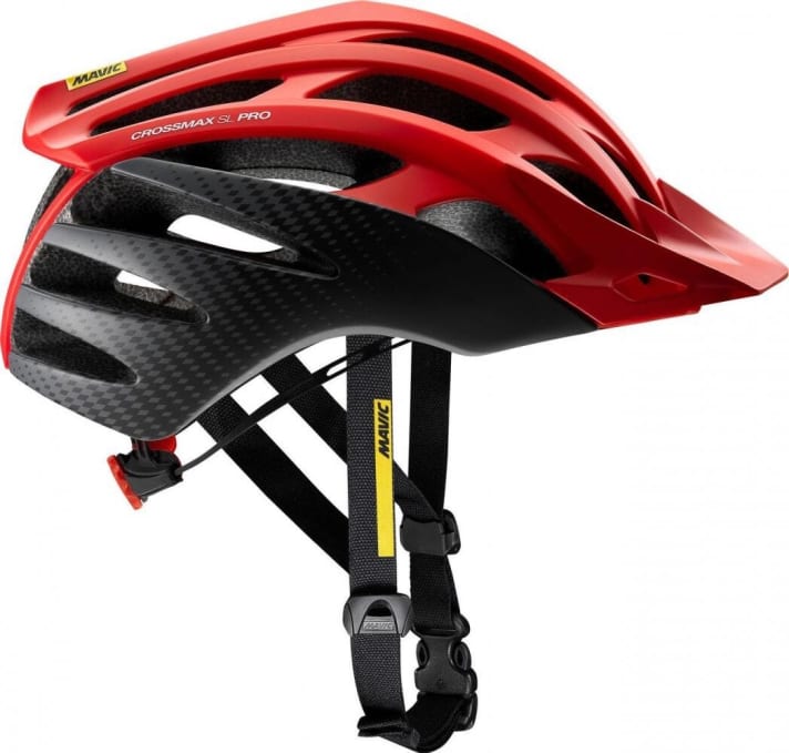   Mavic's latest cross-country helmet, the Crossmax SL Pro, should impress with its good ergonomics. The 245 gram helmet is available in three sizes.