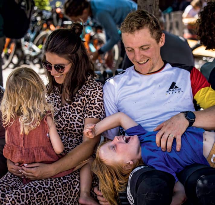 "It's just worth so much to have a family. Experiencing everything together, being able to enjoy it together."