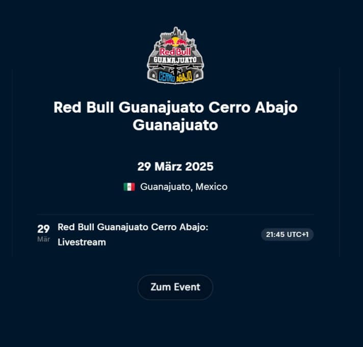 Das nächste Rennen in Mexiko: live auf RED Bull TV am 29. März