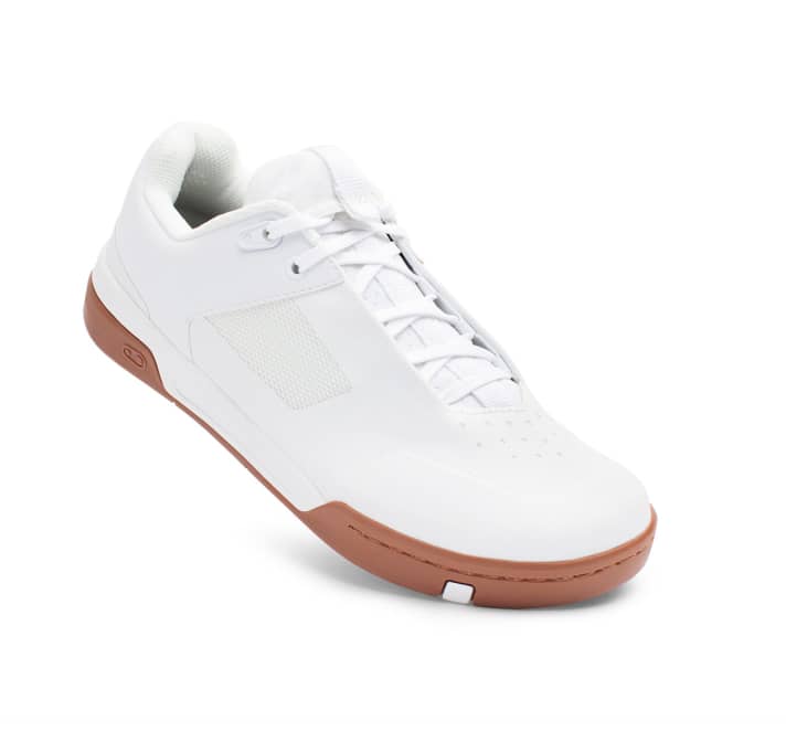   Fabio Wibmer's signature shoe shines in bright white - the only question is for how long.