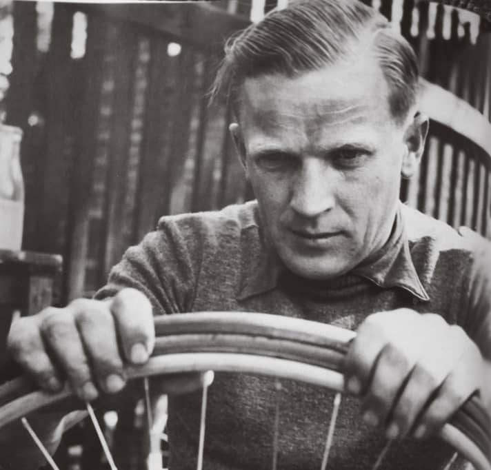 Tour specialist: Oskar Thierbach took part in the Tour de France six times between 1930 and 1937, with his best result coming in seventh place in 1932.
