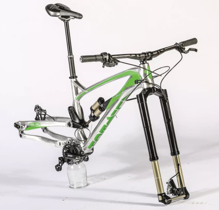 The Europa bike from Alutech with Magura brakes