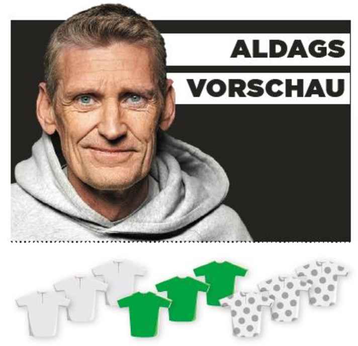 This is the importance Rolf Aldag attaches to stage 6 for yellow, green and the mountain jersey - the more coloured jerseys, the greater the significance.