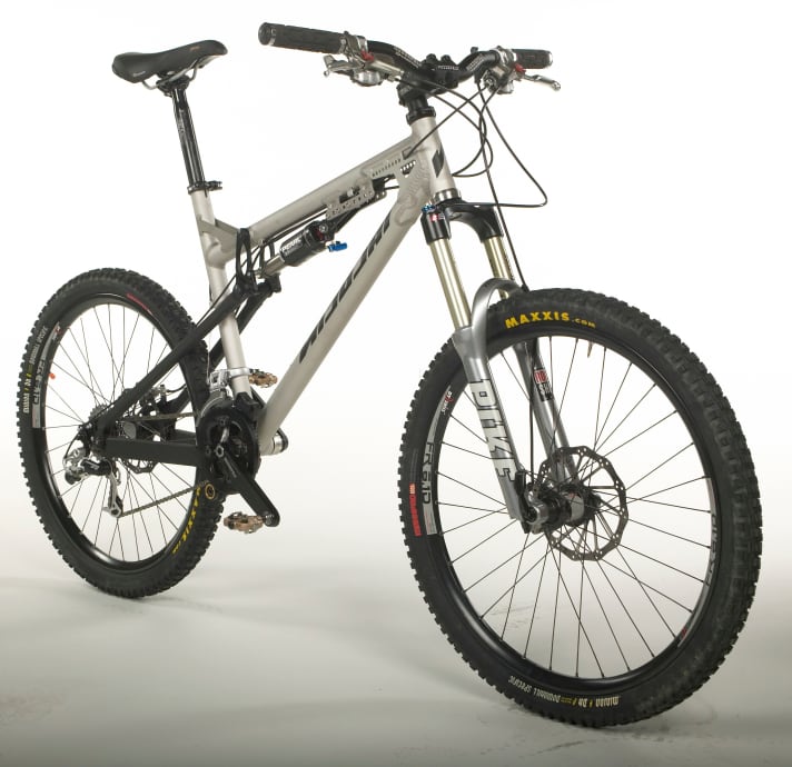   Typical Nicolai: The "Helius" comes in a rather rough industrial design with heavy-duty components.