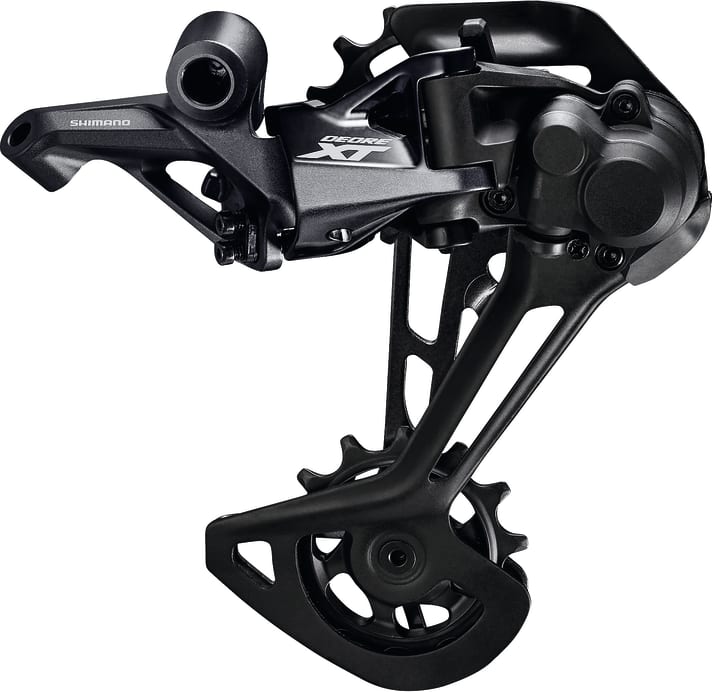 Art or component? Shimano's latest model of the XT drivetrain. "Packed with high-tech".